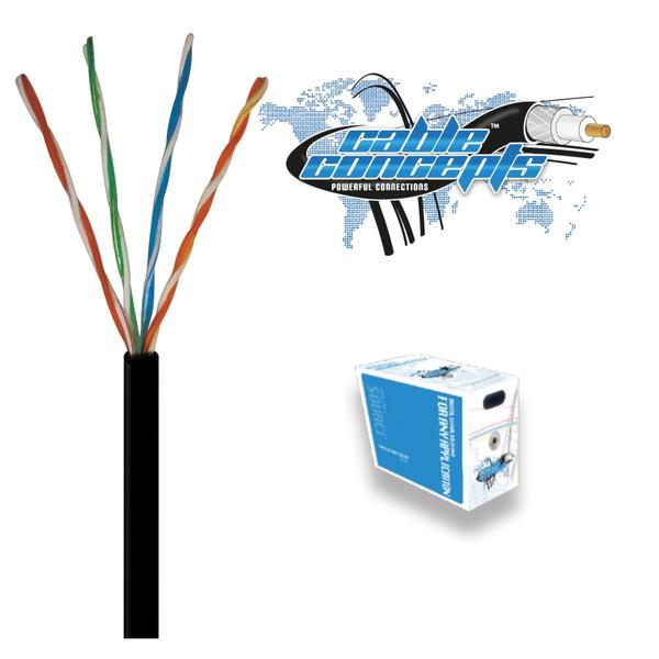Cable Concepts Cat5E Flooded / Outdoor, 4 Pr, 1000 Ft